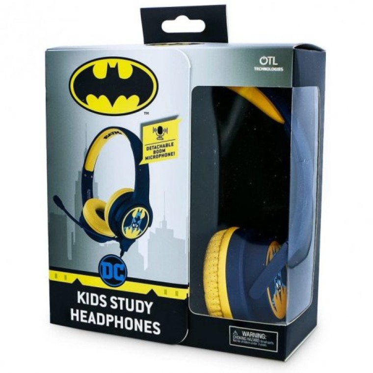 OTL Technologies Batman Auriculares Infantiles con Micrófono