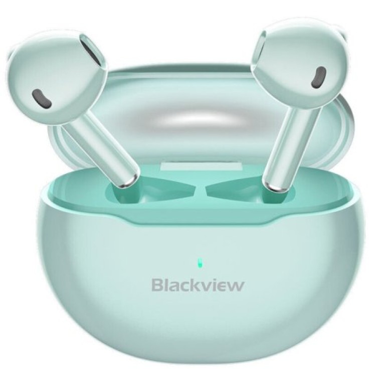 Blackview Airbuds 6 Auriculares Bluetooth con Estuche de Carga Verdes