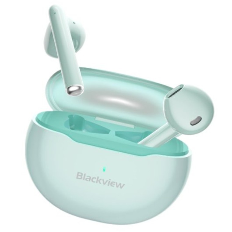 Blackview Airbuds 6 Auriculares Bluetooth con Estuche de Carga Verdes