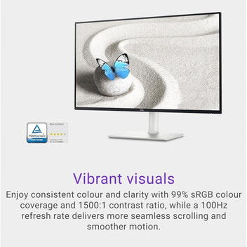 Monitor Dell S2725HS 27" LED IPS FullHD 100Hz Altavoces Altura Ajustable
