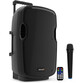 Audibax Denver 10 Altavoz Activo PA con Ruedas y Micrófono Inalámbrico 10” 150W Negro Audibax Denver 10 Altavoz Activo PA con Ruedas y Micrófono Inalámbrico 10” 150W Negro