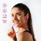 Defunc Auriculares con Cable Bluetooth Control Remoto Micro Autonomía 5h Rosa