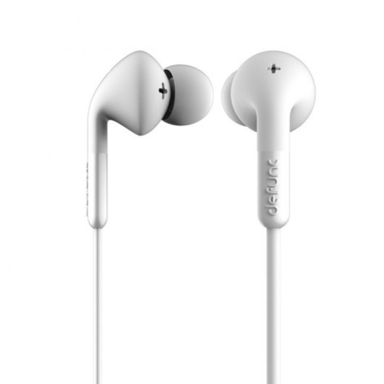 Defunc + Music Auriculares Jack 3.5mm Blancos