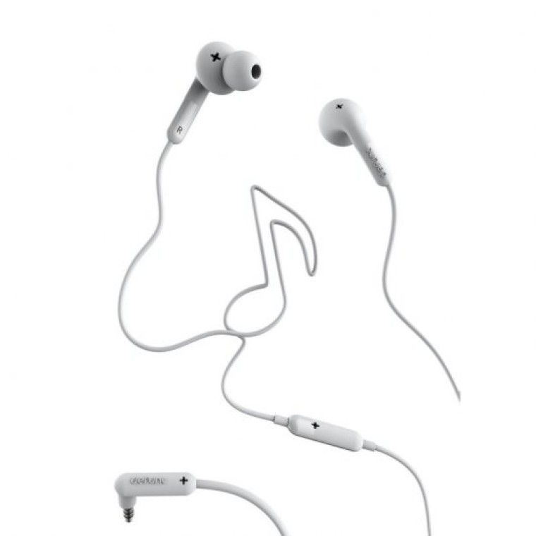 Defunc + Music Auriculares Jack 3.5mm Blancos