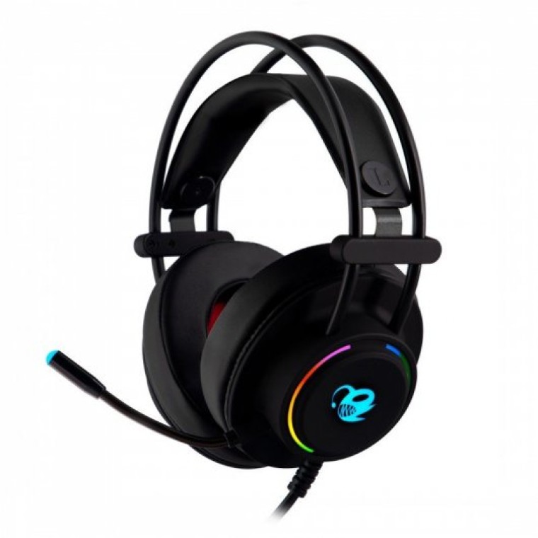 Coolbox DeepLighting Auriculares Gaming RGB Negros