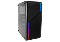Deep Gaming A230 RGB Tower ATX Cristal Templado USB 3.0 Negra