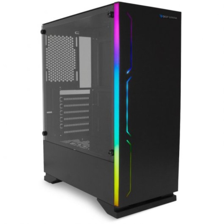 Deep Gaming A232 RGB Midi Tower Cristal Templado USB 3.0 Negra