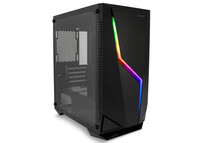 Deep Gaming M235 RGB Micro Tower Cristal Templado USB 3.0 Negra