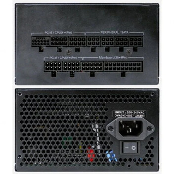 Deep Gaming Energy-V 850W PCIe 5.0 80 Plus Gold Full Modular Deep Gaming Energy-V 850W PCIe 5.0 80 Plus Gold Full Modular