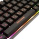 CoolBox DeepGaming TM065 Mini Teclado Gaming RGB Negro