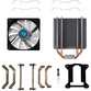 DeepGaming Cyclone II Ventilador CPU 120mm DeepGaming Cyclone II Ventilador CPU 120mm
