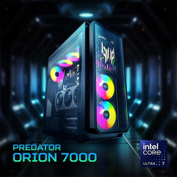 Ordenador Sobremesa Acer Gaming Predator Orion 7000 PO7-660 Intel Core Ultra 7 265KF/32GB/1TB SSD/RT