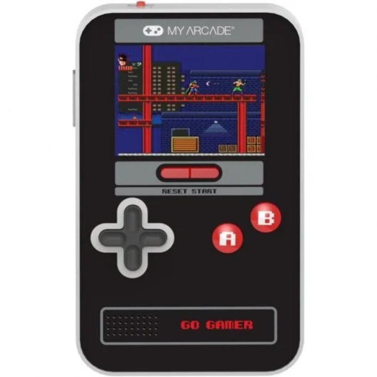 My Arcade Go Gamer Classic 300 Games Consola Retro Portátil Negra/Roja