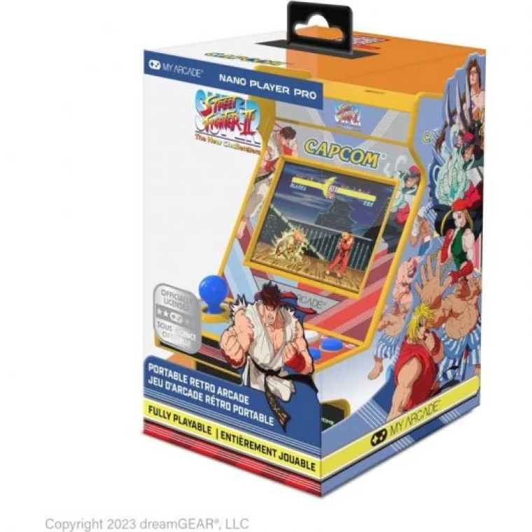 My Arcade Nano Player Street Fighter II Consola Retro