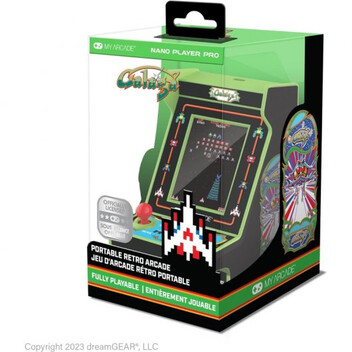 My Arcade Nano Player Galaga 2 Games Consola Retro My Arcade Nano Player Galaga 2 Games Consola Retro