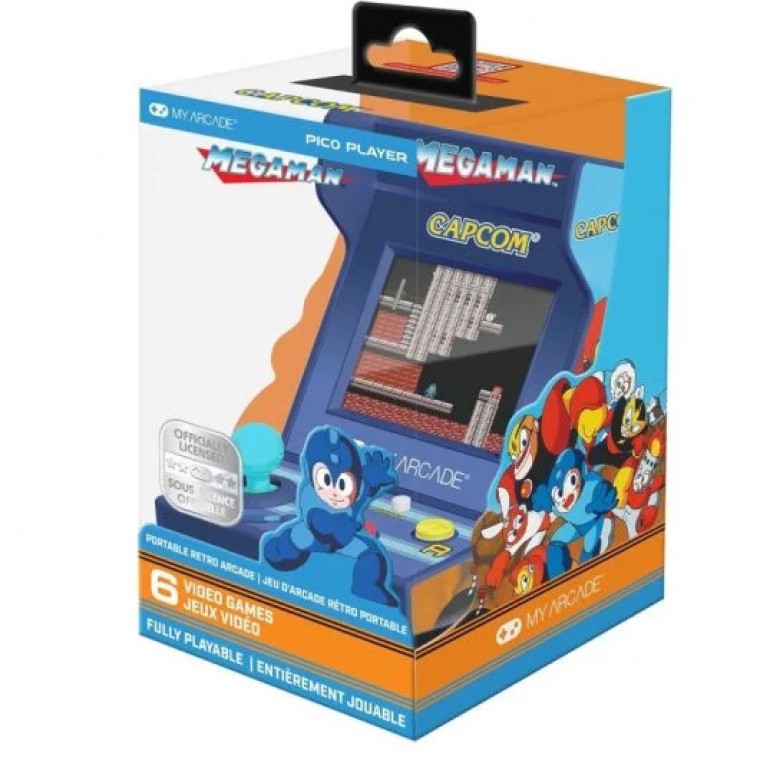 My Arcade Pico Player Megaman Consola Retro