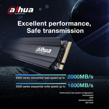 Disco Duro Dahua Technology E900 512GB SSD M.2 PCI Express 3.0 3D TLC NVMe Disco Duro Dahua Technology E900 512GB SSD M.2 PCI Express 3.0 3D TLC NVMe