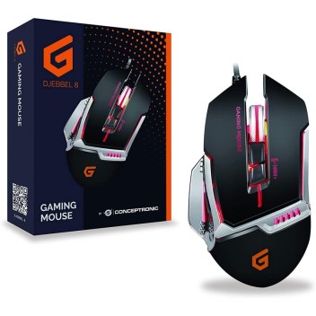 Conceptronic DJEBBEL 8 Ratón Gaming 4000DPI Conceptronic DJEBBEL 8 Ratón Gaming 4000DPI