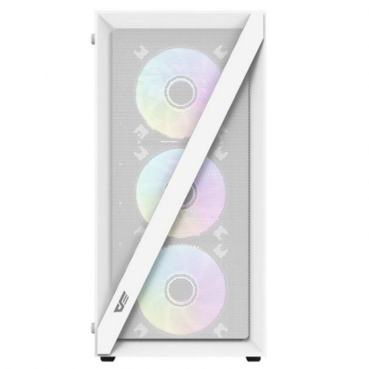 darkFlash DK260 Air Midi Tower Cristal Templado USB 3.0 Blanca