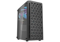 darkFlash DK350 Midi Tower Cristal Templado ARGB USB 3.0 Negra