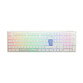 Teclado Ducky One 3 Classic Full-Size Cherry MX Red Hot-Swap RGB PBT Blanco Teclado Ducky One 3 Classic Full-Size Cherry MX Red Hot-Swap RGB PBT Blanco