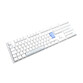 Teclado Ducky One 3 Classic Full-Size Cherry MX Red Hot-Swap RGB PBT Blanco Teclado Ducky One 3 Classic Full-Size Cherry MX Red Hot-Swap RGB PBT Blanco