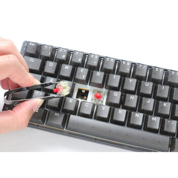 Ducky One 3 MIni Aura Teclado Mecánico Gaming Switch MX Red RGB PBT Negro