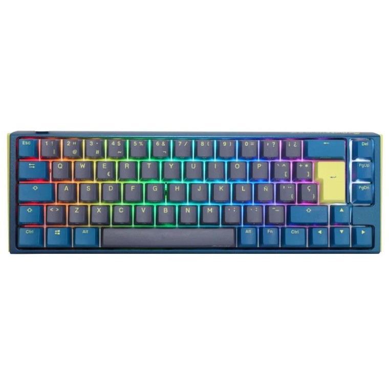 Ducky One 3 Daybreak SF 65% Hot-Swappable MX-Red RGB PBT Teclado Mecánico