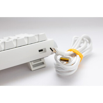 Teclado Ducky One 3 Classic SF 65% RGB Hot-Swap Cherry MX Clear White