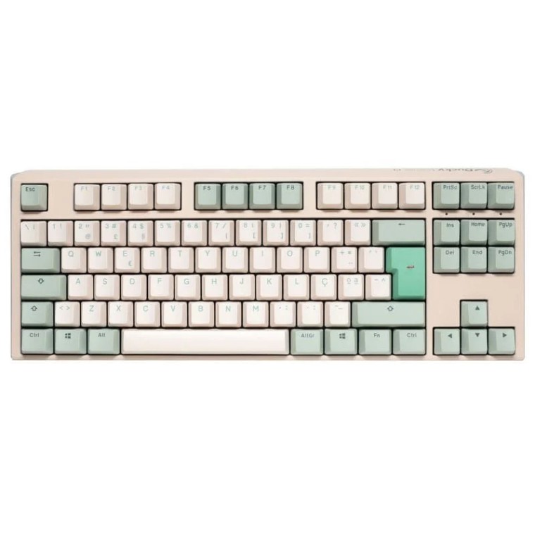 Ducky One 3 Matcha TKL Teclado Mecánico Gaming Switch MX Brown Layout Portugués