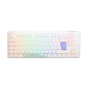 Teclado Ducky One 3 Classic TKL Cherry MX Silver Hot-Swap RGB Blanco Classic Teclado Ducky One 3 Classic TKL Cherry MX Silver Hot-Swap RGB Blanco Classic