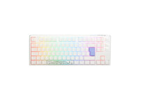 Teclado Ducky One 3 Classic TKL MX-Clear Hot-Swap RGB Blanco Español
