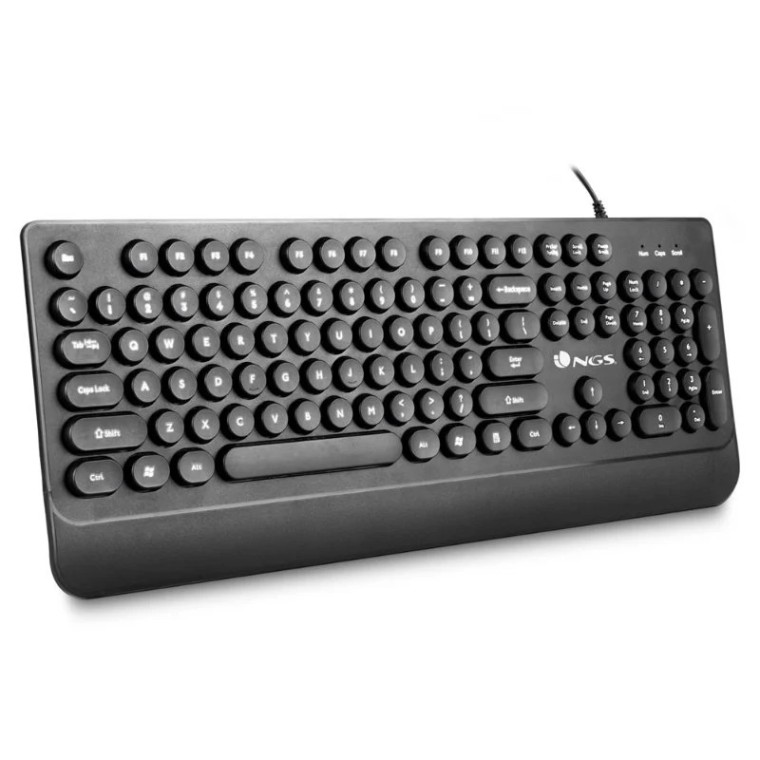 NGS Wired Keyboard Dot Teclado (PT)