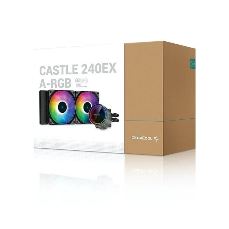 DeepCool Castle 240EX A-RGB Kit Refrigeración Líquida