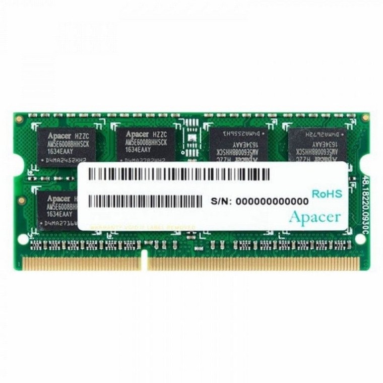 Apacer DDR3 SO-DIMM 1600MHz PC3-12800 4GB CL11