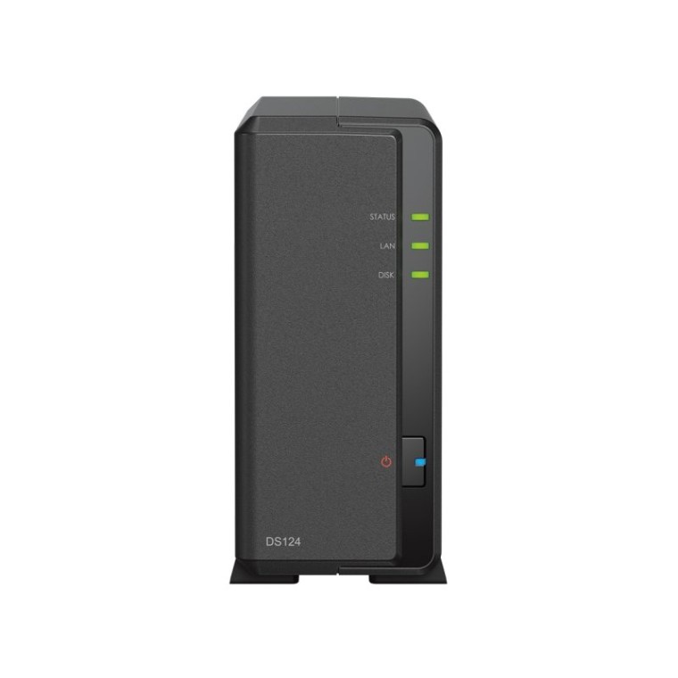 Synology DiskStation DS124 NAS 1GB RAM + 1x Disco Duro 10TB Seagate IronWolf