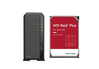 Synology DiskStation DS124 NAS 1GB RAM + 1x Disco Duro 2TB WD Red Plus