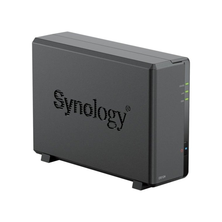 Synology DiskStation DS124 NAS 1GB RAM + 1x Disco Duro 4TB Synology Hat Plus