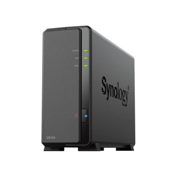 Synology DiskStation DS124 NAS 1GB RAM + 1x Disco Duro 4TB Seagate IronWolf Synology DiskStation DS124 NAS 1GB RAM + 1x Disco Duro 4TB Seagate IronWolf