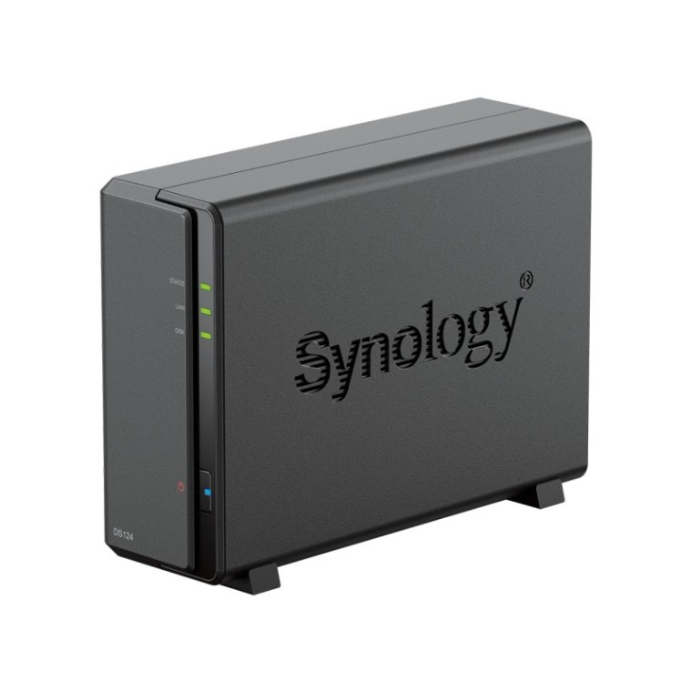 Synology DiskStation DS124 NAS 1GB RAM + 1x Disco Duro 6TB Synology Hat Plus