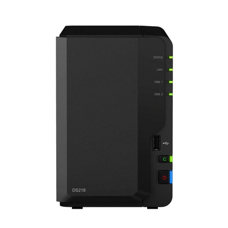 Synology DS218 Servidor NAS Negro