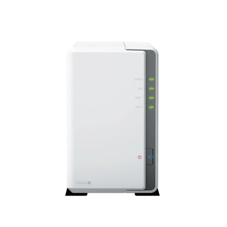 Synology DiskStation DS223j NAS + 2x Discos Duros 10TB Seagate IronWolf