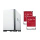 Synology DiskStation DS223j NAS + 2x Discos Duros 10TB WD Red Plus