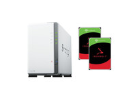 Synology DiskStation DS223j NAS + 2x Discos Duros 3TB Seagate IronWolf