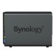 Synology DiskStation DS223 NAS 2GB RAM + 2x Discos Duros 12TB Synology HAT Enterprise