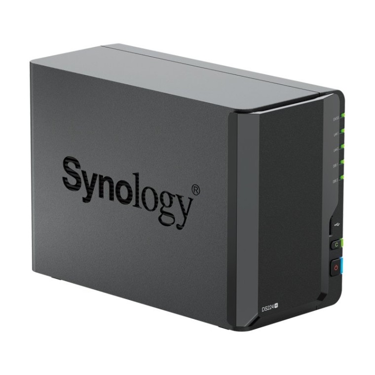 Synology DiskStation DS224+ NAS 6GB RAM + 2x Discos Duros 10TB Seagate IronWolf