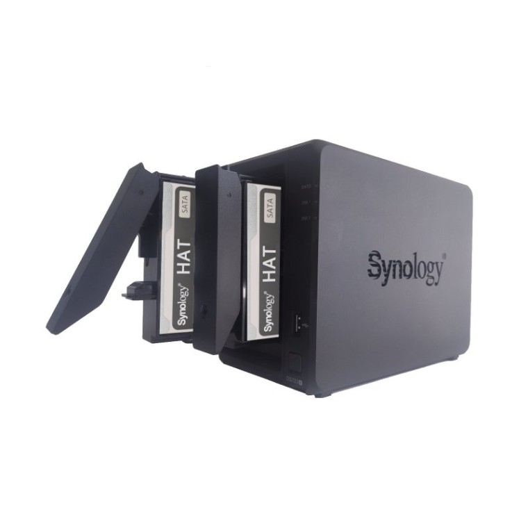 Synology DiskStation DS723+ NAS 6GB RAM DDR4 Original + 2x Discos Duros 8TB Synology HAT Enterprise