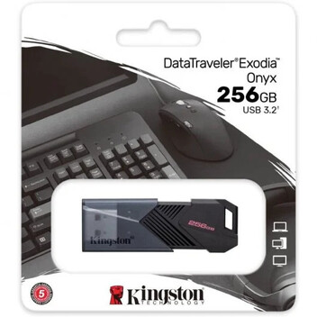 Kingston DataTraveler Exodia Onyx 256GB USB 3.2 Gen1 Kingston DataTraveler Exodia Onyx 256GB USB 3.2 Gen1