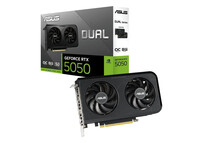 Tarjeta Gráfica ASUS Dual GeForce RTX 5050 OC Edition 8GB GDDR6 Reflex 2 RTX AI DLSS4
