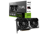 Tarjeta Gráfica ASUS Dual GeForce RTX 5060 OC Edition 8GB GDDR7 Reflex 2 RTX AI DLSS4